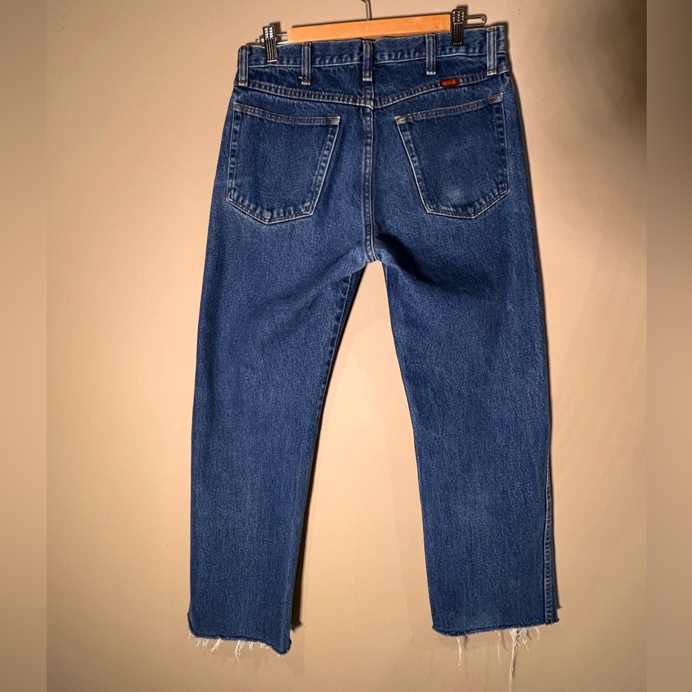 Rustler by Wrangler Ripped Straight Leg Jeans Women’s Size 32W/32L - Picture 2 of 8